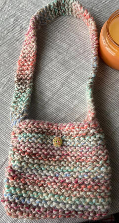 Pastel Wool Crossbody Bag