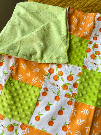 Citrus Baby Blanket